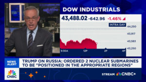 Trump moved nuclear submarines after Russia’s...