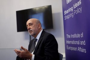 Irish central bank governor warns government...
